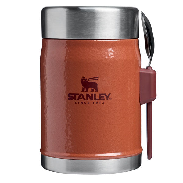 Stanley Classic Legendary Food Jar + Spork 0.4L - Hammertone Clay