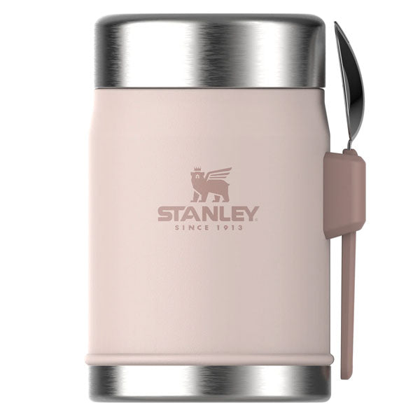 Stanley Classic Legendary Food Jar + Spork 0.4L - Rose Quartz