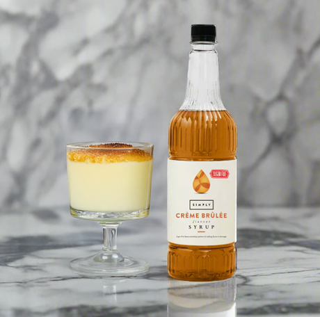 IBC, Simply Coffee Syrup 1L,  Sugar Free - Crème Brûlée, Redber Coffee