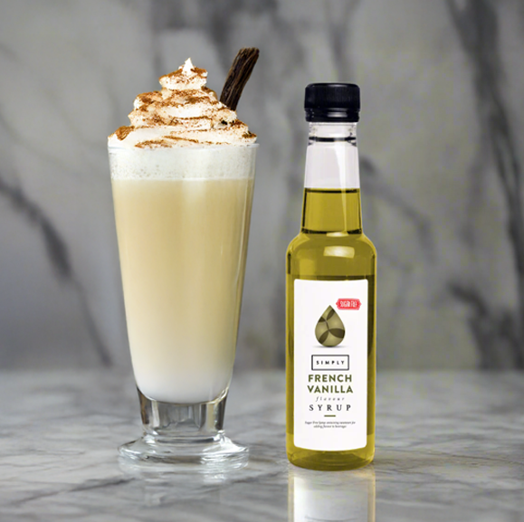 IBC, Simply Coffee Syrup 250ml, Sugar Free - French Vanilla, Redber Coffee