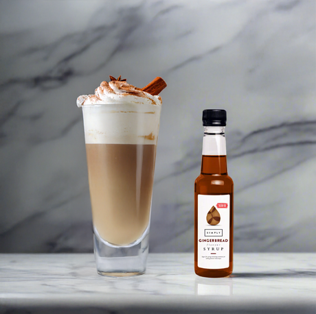 IBC, Simply Coffee Syrup 250ml, Sugar Free - Gingerbread, Redber Coffee