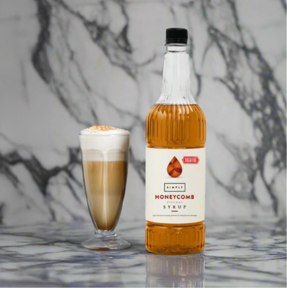 IBC, Simply Coffee Syrup 1L, Sugar Free - Honeycomb, Redber Coffee
