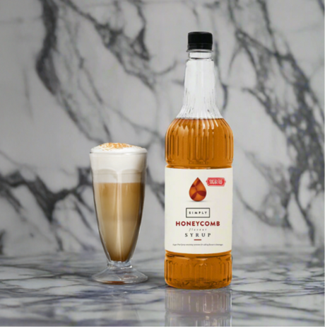 IBC, Simply Coffee Syrup 1L,  Sugar Free - Honeycomb, Redber Coffee