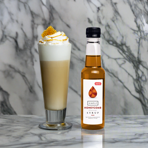 IBC, Simply Coffee Syrup 250ml, Sugar Free - Honeycomb, Redber Coffee