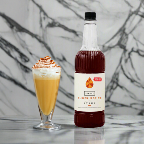 IBC, Simply Coffee Syrup 1L, Sugar Free - Pumpkin Spice, Redber Coffee