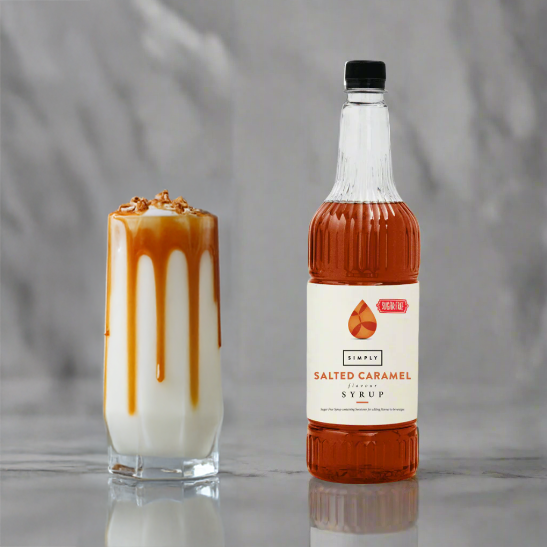IBC, Simply Coffee Syrup 1L, Sugar Free - Salted Caramel, Redber Coffee