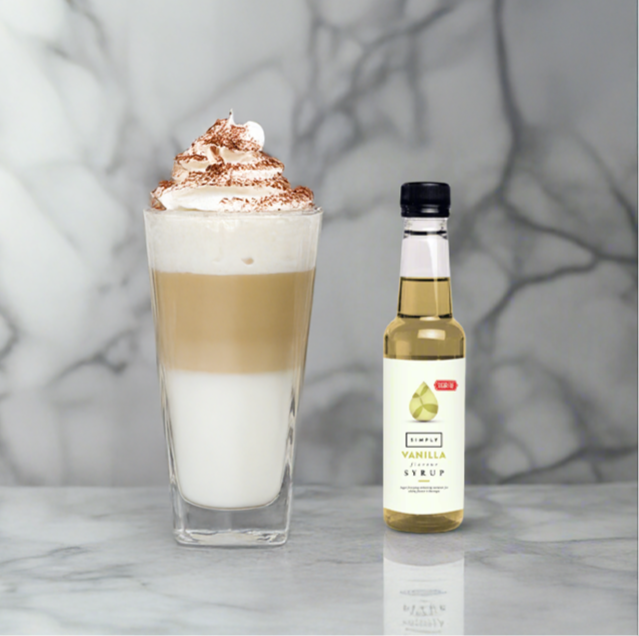 IBC, Simply Coffee Syrup 250ml, Sugar Free - Vanilla, Redber Coffee