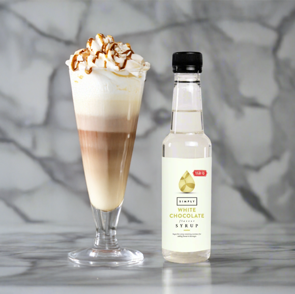 IBC, Simply Coffee Syrup Sugar Free 250ml - White Chocolate, Redber Coffee