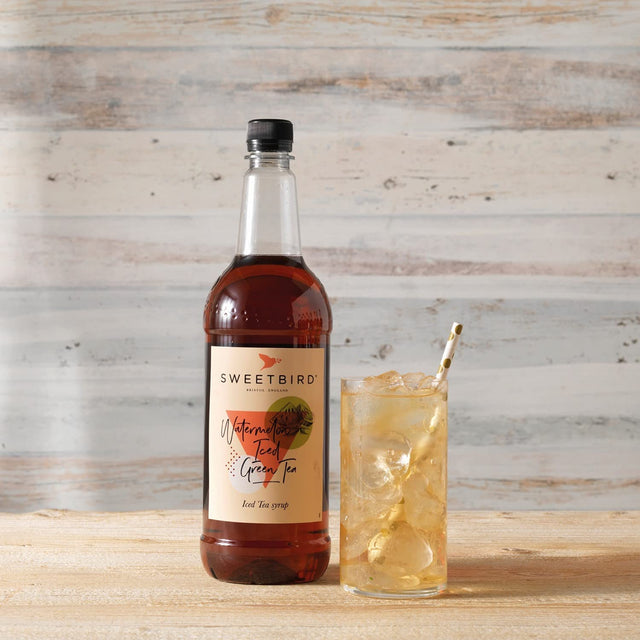 Sweetbird Watermelon Iced Green Tea Syrup 1L