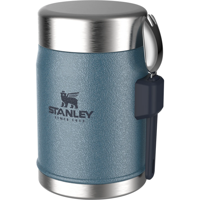 Stanley Classic Legendary Food Jar + Spork 0.4L - Hammertone Lake