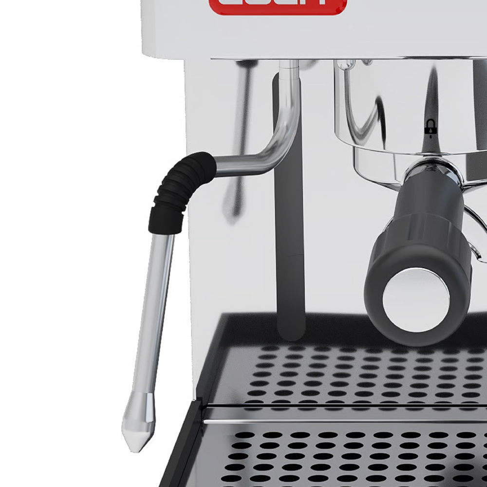 Lelit Anita Espresso Coffee Machine with Grinder - Silver
