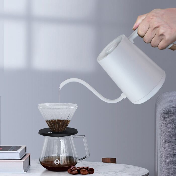Timemore Fish Smart Electric Pour Over Kettle 600ml - White