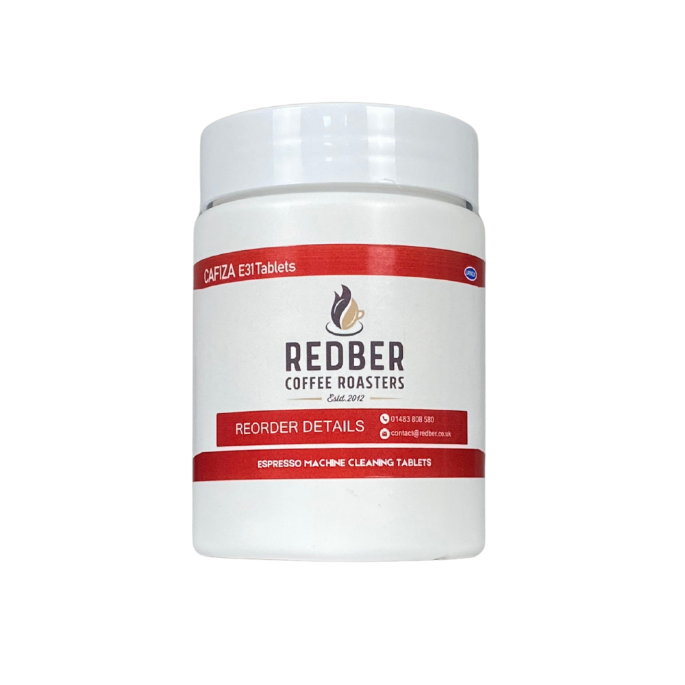 Urnex, Urnex Cafiza E31 Espresso Machine Cleaning Tablets 2g (100 Tablets), Redber Coffee