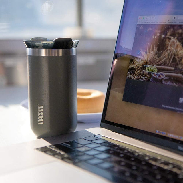 Wacaco Octaroma Lungo Vacuum Insulated Mug 300ml - Dim Grey
