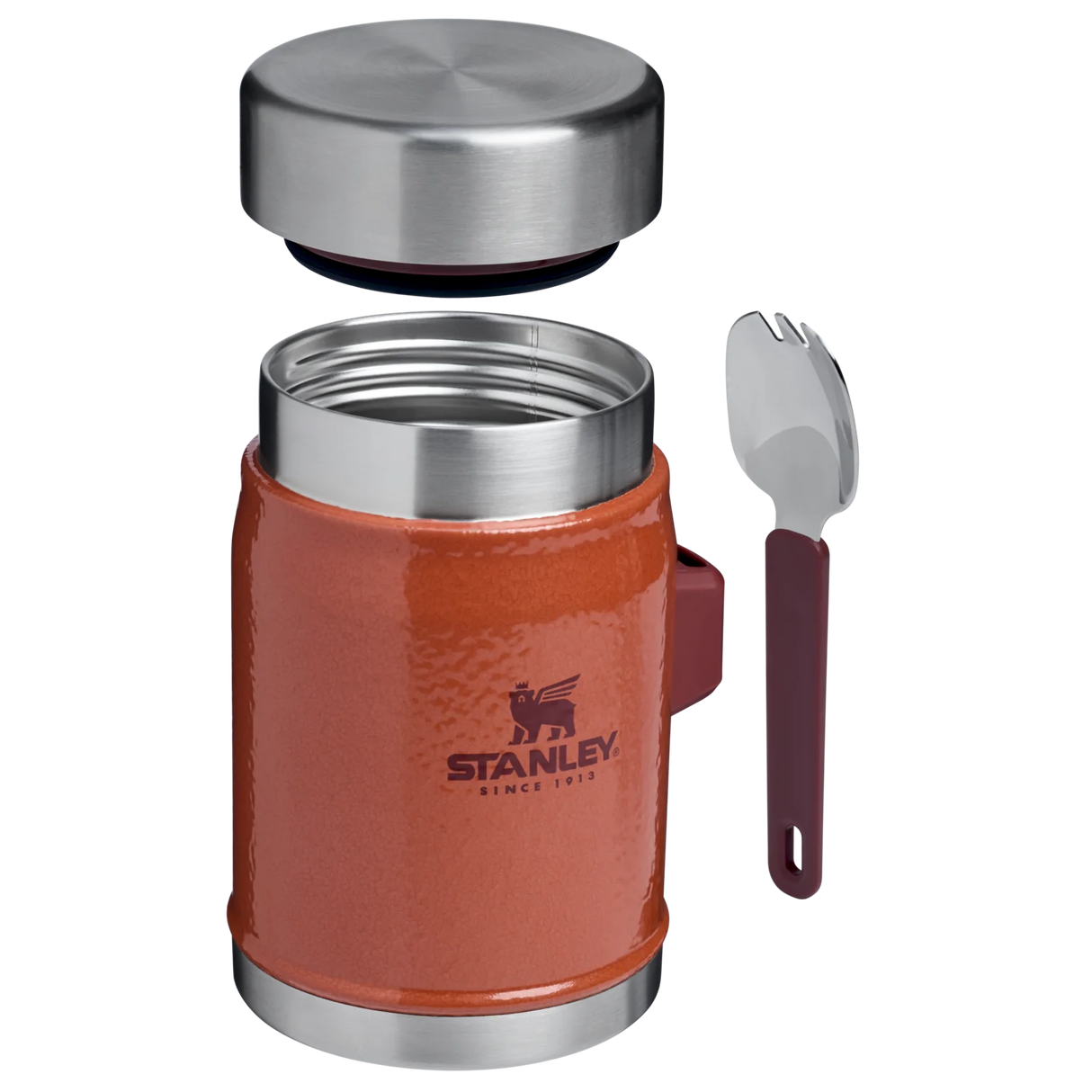 Stanley Classic Legendary Food Jar + Spork 0.4L - Hammertone Clay