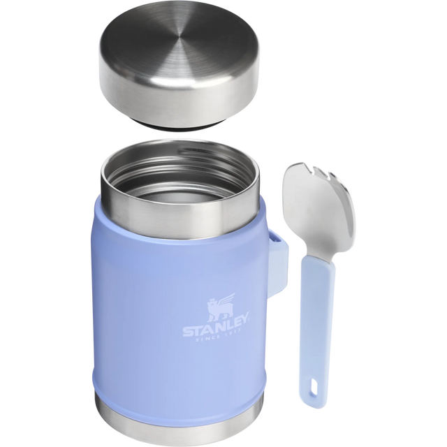 Stanley Classic Legendary Food Jar + Spork 0.4L - Hydrangea