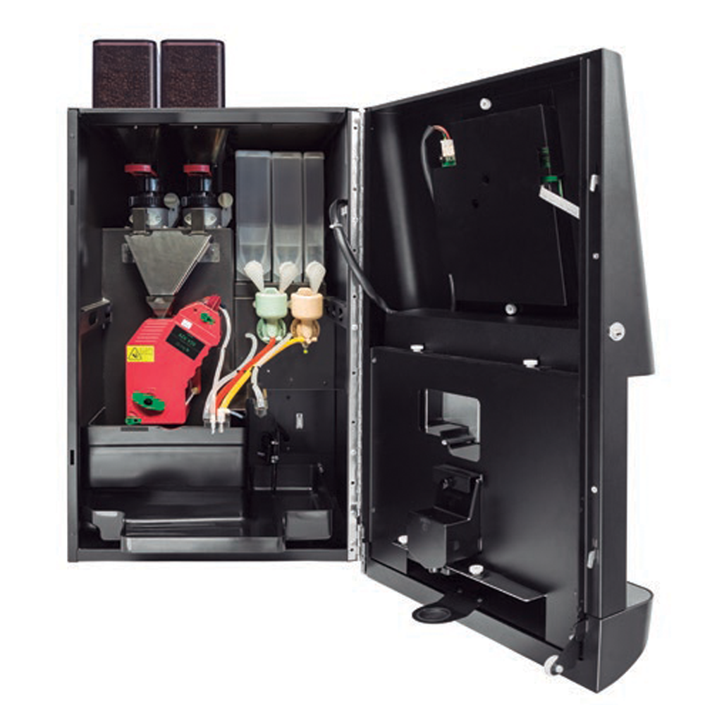 Modern Coffetek Vitro X5 Double Bean Coffee Machine with dual bean hoppers and sleek design.
