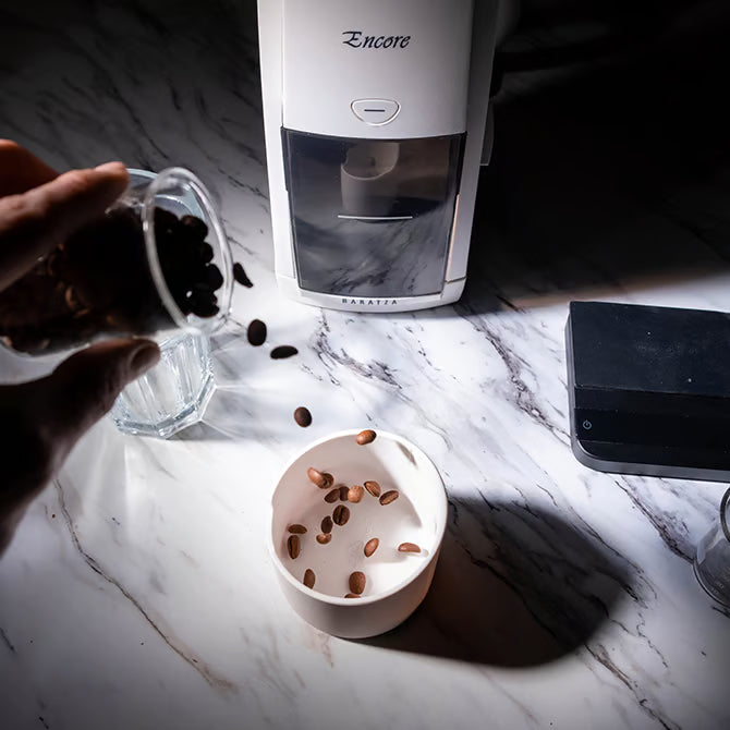 Baratza Encore Coffee Burr Grinder - White