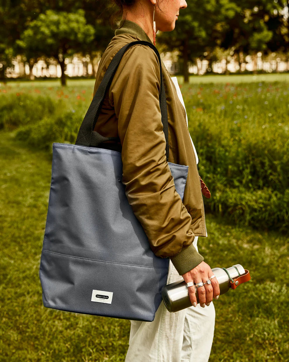 Black+Blum Insulated Tote Bag - Slate | Redber Coffee