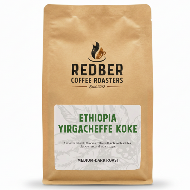 Ethiopia Yirgacheffe Koke Natural - Medium-Dark Roast