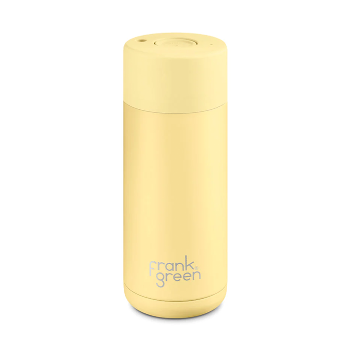 Frank Green 16oz/475ml Ceramic Reusable Cup - Buttermilk