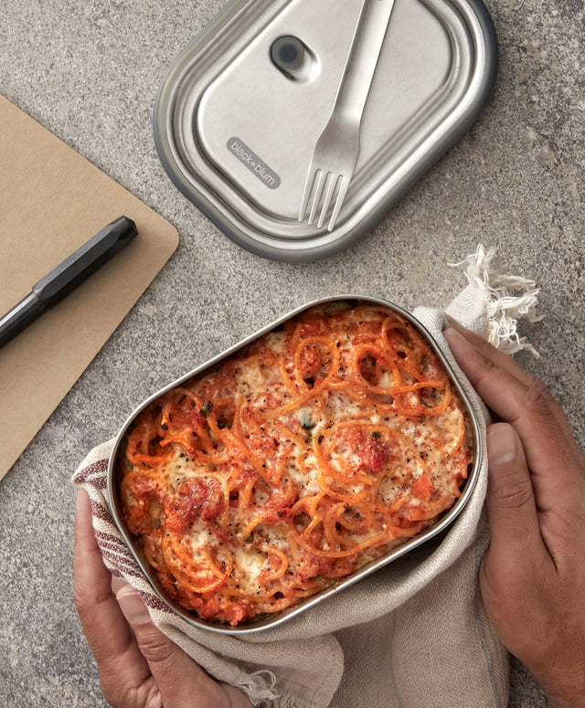 Black+Blum Stainless Steel Lunch Box - Olive | Redber Coffee