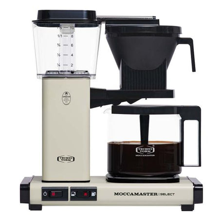 Moccamaster KBG Select Filter Coffee Machine - Off White