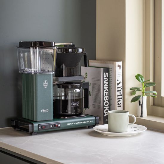 Moccamaster KBG Select Filter Coffee Machine - Forest Green