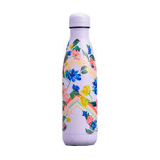 Chilly's Vacuum Insulated Stainless Steel 500ml Drinking Bottle - Floral Graphic Garden