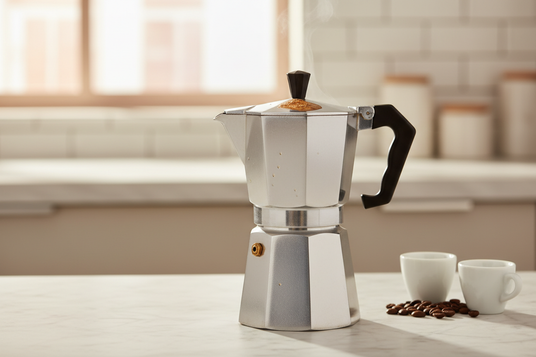 italain stove top moka pot coffee maker