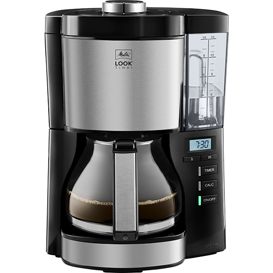 Melitta Look V Timer Filter Coffee Machine - Black