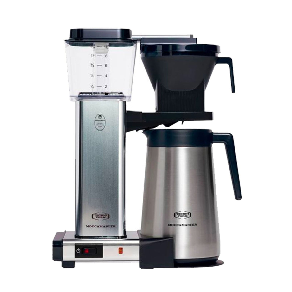 Moccamaster KBGT 741 Filter Coffee Machine - Polished Silver