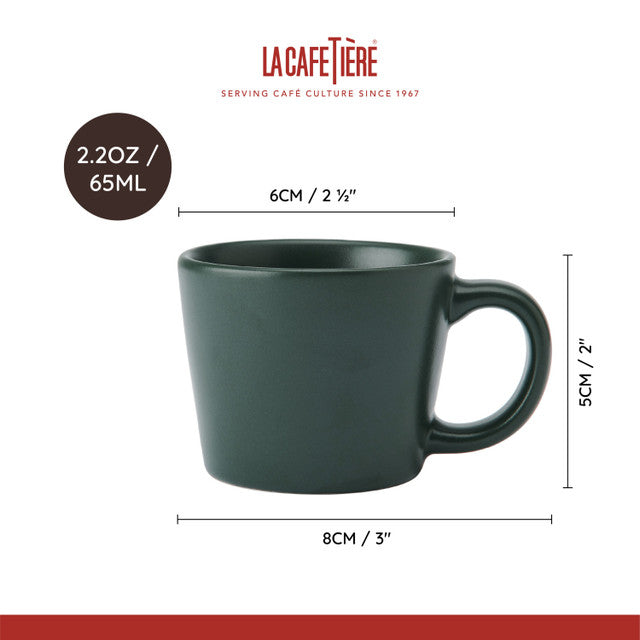 La Cafetière Espresso Cup 65ml - Green