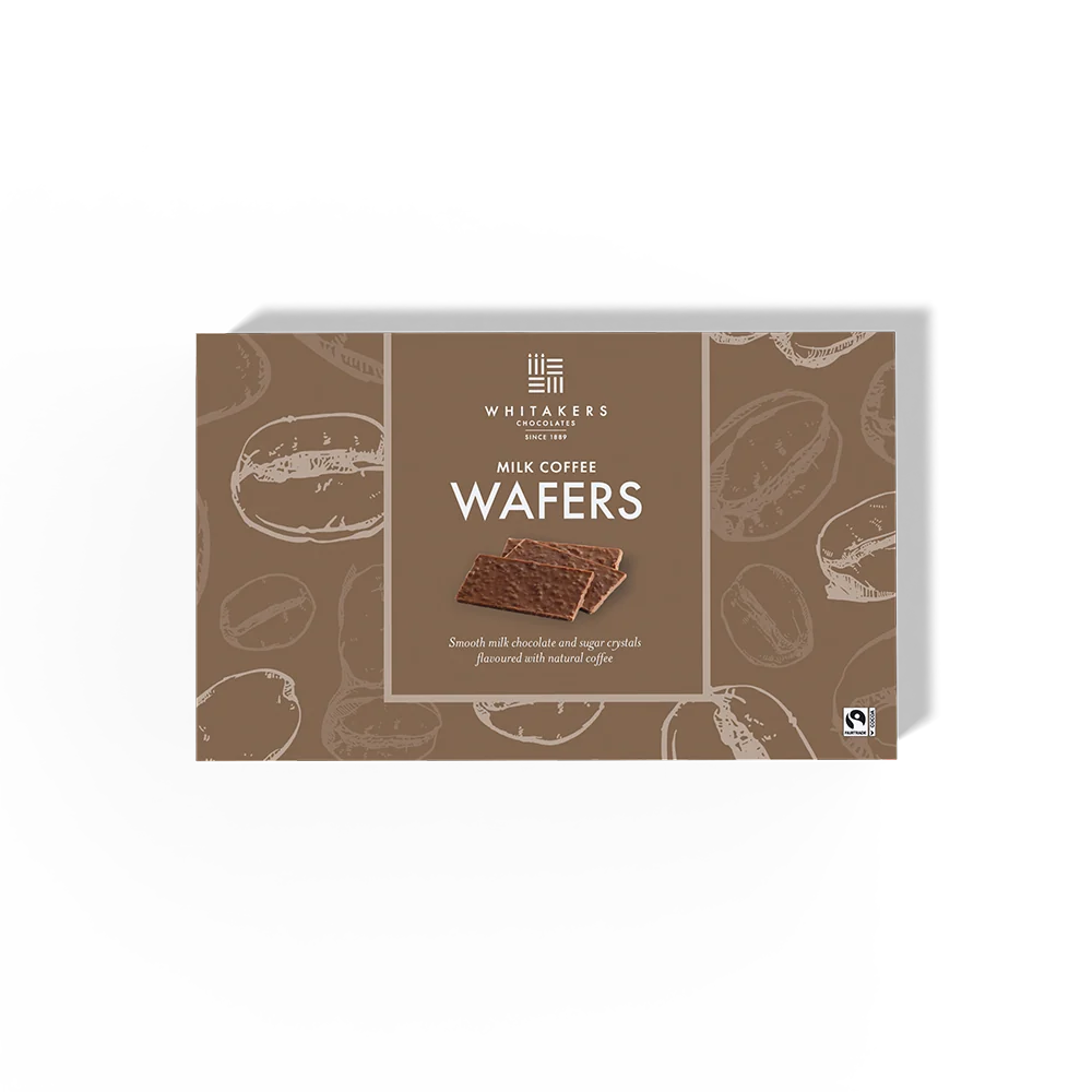 Whitakers Milk Chocolate Coffee Wafers 150g