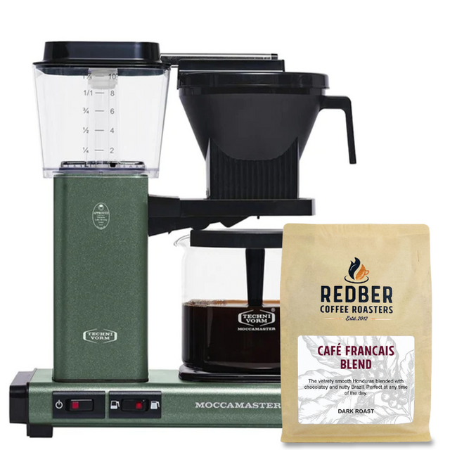 Moccamaster KBG Select Filter Coffee Machine - Forest Green