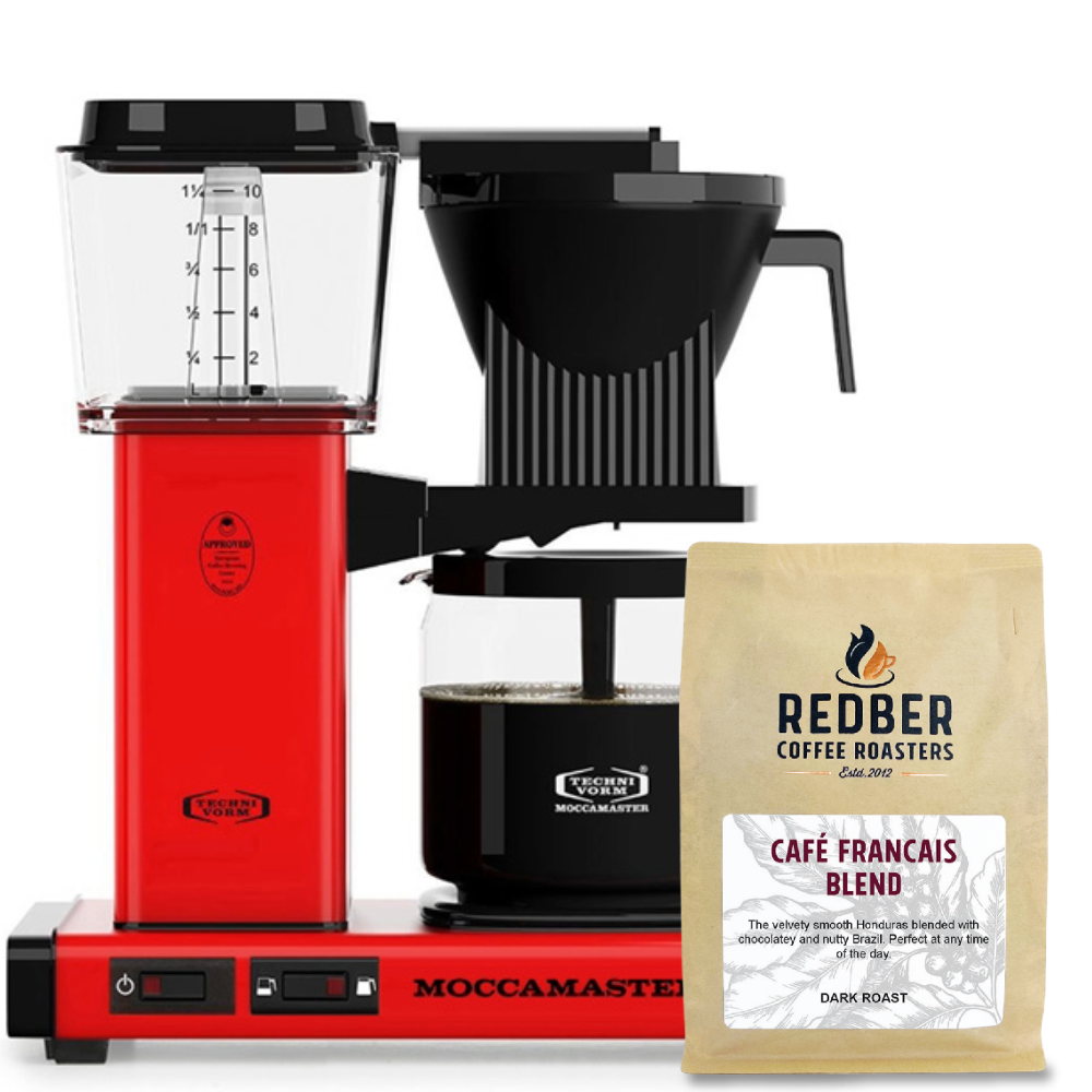 Moccamaster KBG Select Filter Coffee Machine - Red