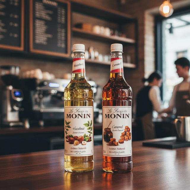 Monin Coffee Syrup 2 x 1L - Bundle