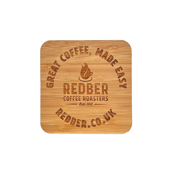 Redber Bamboo Engraved Coaster