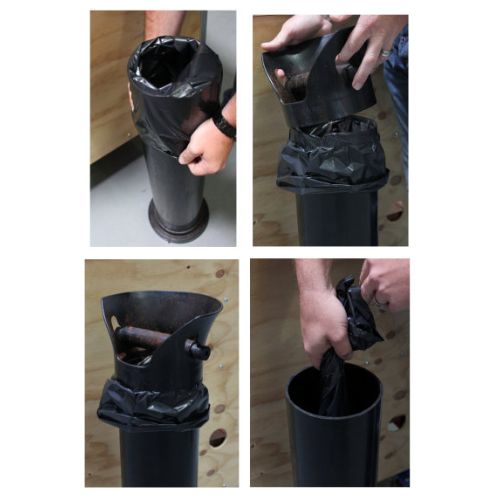 Rhino Floor Standing Knock Tube - Black