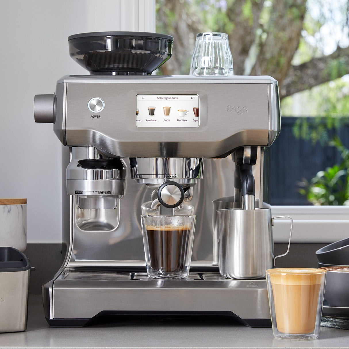 Sage The Oracle™ Touch Bean to Cup Coffee Machine - Stainless Steel