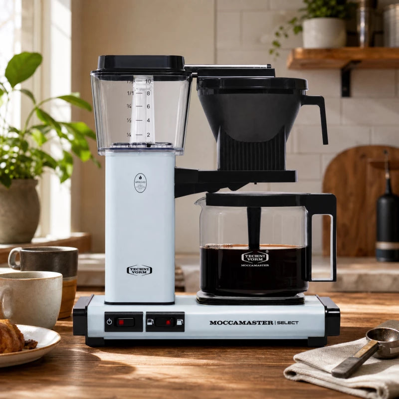 Moccamaster KBG Select Filter Coffee Machine - Baby Blue
