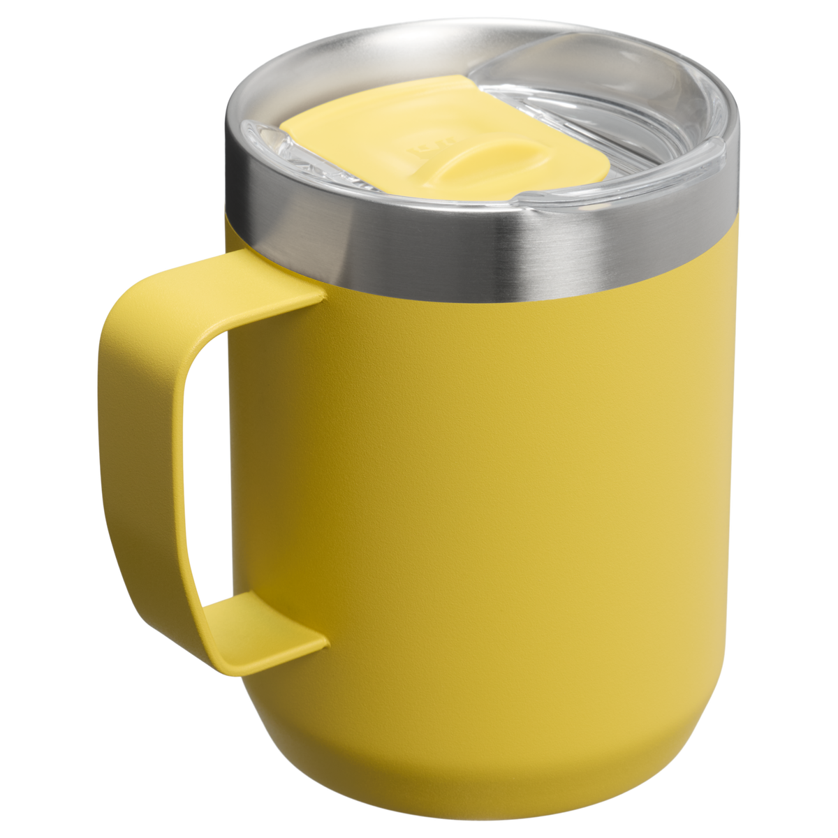Rear view of the Dijon Stanley Everyday Camp Mug with handle
