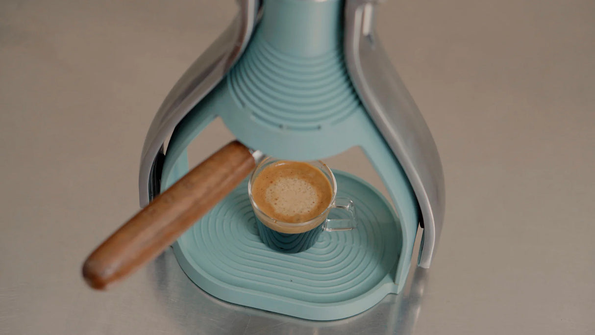 ROK Presso Smartshot Manual Espresso Maker - Soft Teal