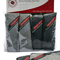 Crema Pro, Crema Pro Microfibre Cloth 4 Pack, Redber Coffee