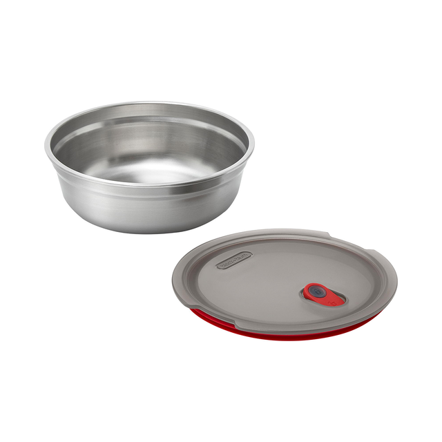 Black+Blum, Black+Blum Multi Functional Steel Food Bowl - 650ml Round, Redber Coffee