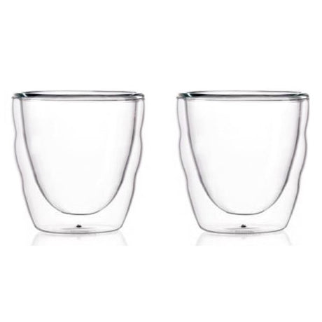 Bodum, Bodum Pilatus Double Wall Set of 2 Glasses, 0.08L - 11477-10, Redber Coffee