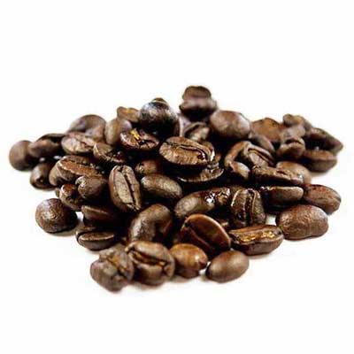 Redber, CAFFÈ ITALIANO COFFEE BLEND coffee beans close up, dark roasted Redber Coffee