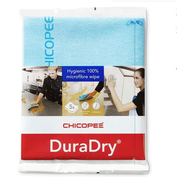 Redber, Chicopee DuraDry Microfibre Cleaning Cloth – Blue (Pack of 5), Redber Coffee