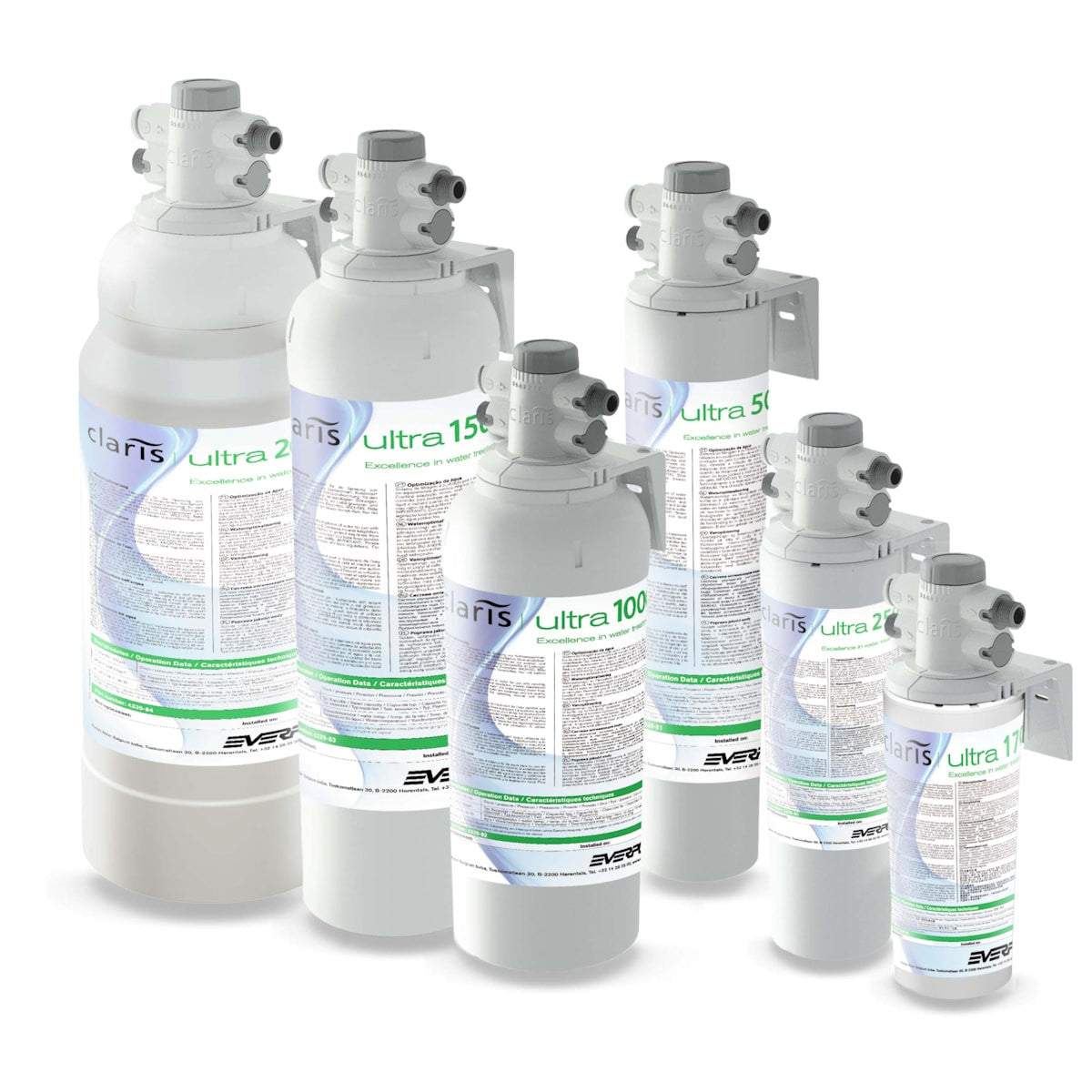 Claris, Everpure Claris Ultra Water Filter Cartridges 250/500/1000/1500/2000, Redber Coffee