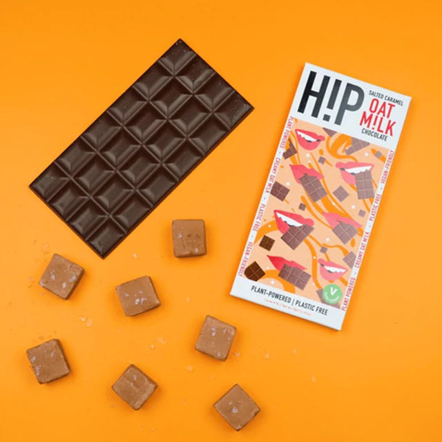 H!P, HIP Oat Milk Chocolate Bar 4 Pack Bundle, Redber Coffee